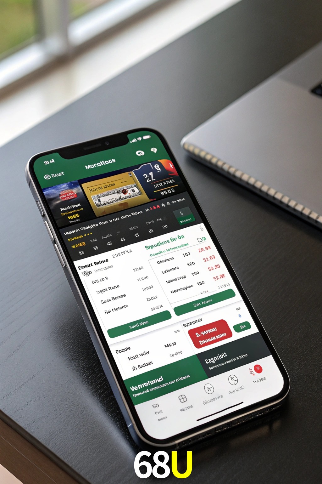 Baixe o aplicativo 68U para jogar a qualquer momento